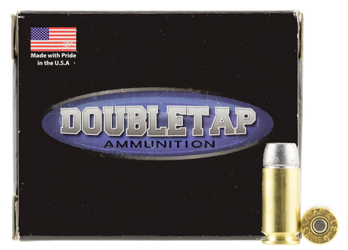 DoubleTap Ammunition 40200HC Hunter  40S&W 200gr Hard Cast Solid 20 Per Box/50 Case
