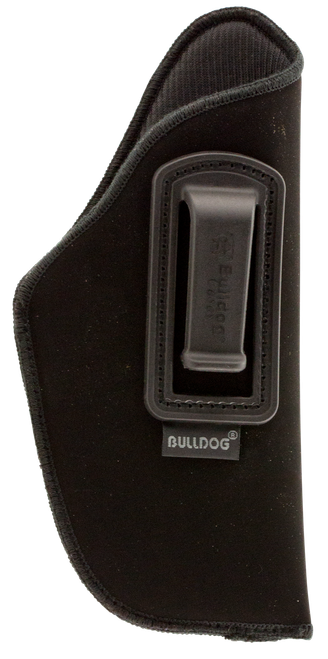 Bulldog DIP7 Deluxe  IWB Black Suede Like Belt Clip Fits Glock 19/2.50-3.75" Barrel Right Hand