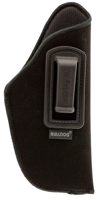 Bulldog DIP7 Deluxe  IWB Black Suede Like Belt Clip Fits Glock 19/2.50-3.75" Barrel Right Hand