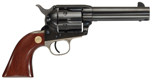 Cimarron MP400B1401 Pistoleer  357 Mag 6 Shot 4.75" Blued Rifled Steel Barrel & Cylinder, Blued Steel Frame w/Nickel Backstrap & Triggerguard, Walnut Grip, Exposed Hammer