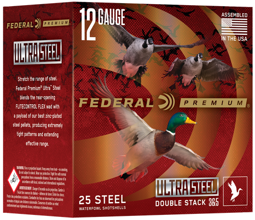 Federal PWUX14235 Premium  12Gauge 3" 1 1/4 oz 3/5 Shot 25 Per Box/10 Cs