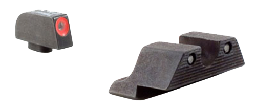 Trijicon 600538 HD Night Sights  Green/Tritium Orange Outline Front Sight-Green Tritium Black Outline Rear Sight Glock 17/17L/19 Standard Frame