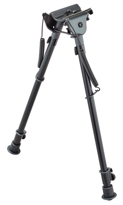 Champion Targets 40854 Standard Bipod 6-9" Swivel Stud Attachment & Vertical Adjustment Black Aluminum