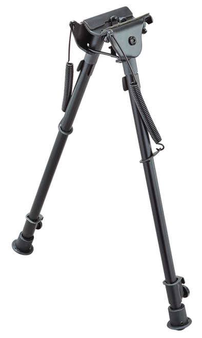 Champion Targets 40854 Standard Bipod 6-9" Swivel Stud Attachment & Vertical Adjustment Black Aluminum