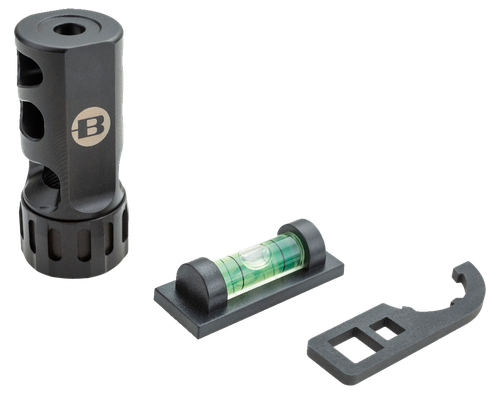 Bergara Rifles BA0006 ST-1 Self Timing Muzzle Brake, 5/8"-24 tpi Threads, 1" Diameter, 30 Cal