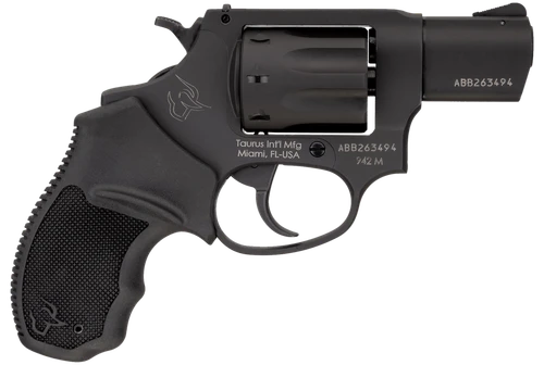 Taurus 2942M021 942  22 WMR 8rd 2" Barrel, Overall Matte Black Finish Steel & Finger Grooved Black Polymer Grip
