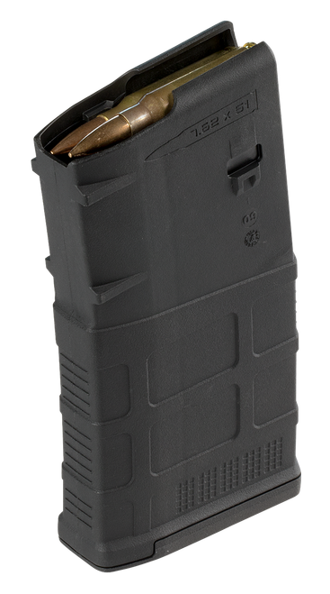 Magpul MAG291BLK PMAG GEN M3 20rd 308 Win/7.62x51mm NATO Fits AR-10/M110/SR25 Black Polymer