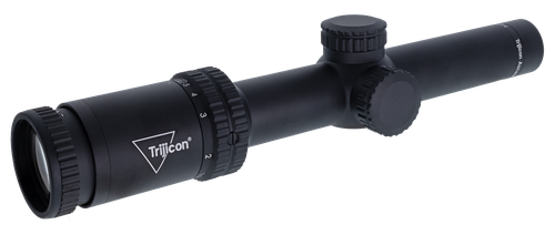 Trijicon 2800003 Ascent  Matte Black 1-6x24mm 30mm Tube BDC Target Holds Reticle