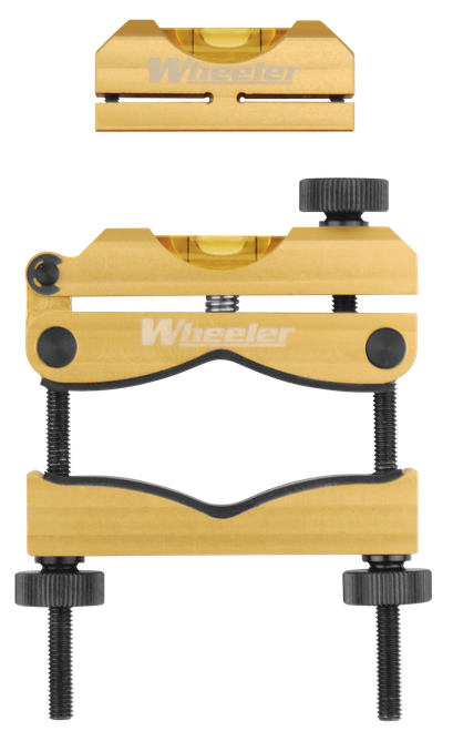 Wheeler 119050 Pro Reticle Leveling System Black/Yellow Aluminum Universal