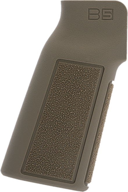 B5 Systems PGR1453 Type 22 P-Grip  FDE Aggressive Textured Polymer, Increased Vertical Grip Angle with No Backstrap, Fits AR-Platform