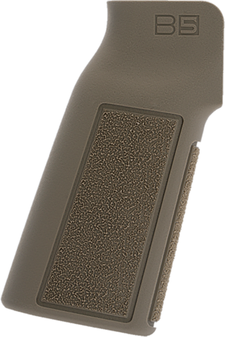 B5 Systems PGR1453 Type 22 P-Grip  FDE Aggressive Textured Polymer, Increased Vertical Grip Angle with No Backstrap, Fits AR-Platform