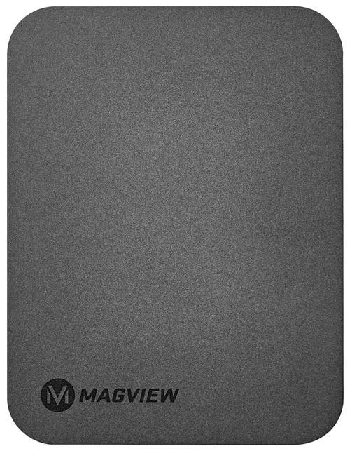 Magview 82017 Wireless Charging Phone Plate Black 2.50" x 3.25"