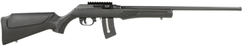 Rossi RS22W2111-TH RS22  Semi-Auto 22 WMR 10+1 21" Threaded Barrel, Black, Fixed Synthetic Stock