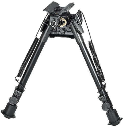 Champion Targets 40635 Pivot Bipod 6-9" W/Cant & Traverse Black Metal