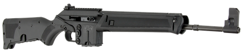 Kel-Tec SU16BBLK SU-16  5.56x45mm NATO Caliber with 16" Barrel, 10+1 Capacity, Black Metal Finish, Black Fixed Storage Compartment Stock Right Hand