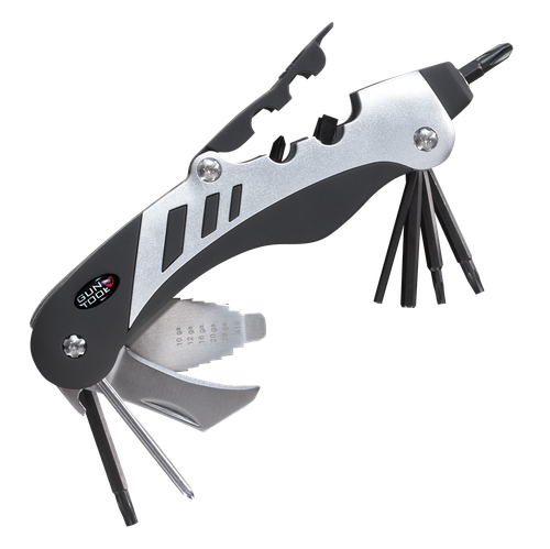 Real Avid AVGTCL211 Gun Tool  Black/White Rubber Grip Coated Polymer Jackets Rifle/Shotgun