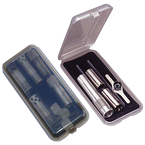 MTM Case-Gard CT9-41 Choke Tube Case  Clear Holds 6 Extended/9Short Tubes Chokes Polypropylene