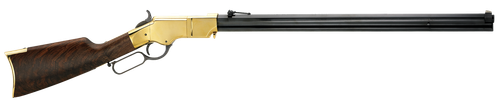 Henry H011 Original  Full Size 44-40 Win 13+1 24.50" Blued Octagon Barrel, Polished Brass Receiver, Fancy American Walnut Wood Stock, Brass Buttplate/Pad Right Hand