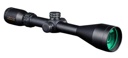 Konus 7294 KonusPro Hunting Matte Black 3-9x50mm 1" Tube Dual Illuminated (Blue/Red) Engraved 30/30 Floating Cross Reticle