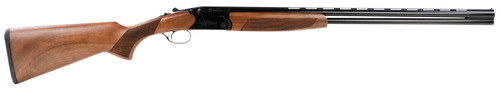 CZ-USA 06413 Drake  28 Gauge 2.75" 2rd 28" Barrel, Gloss Black Chrome Metal Finish, Turkish Walnut Fixed Pistol Grip Stock Includes 5 Chokes