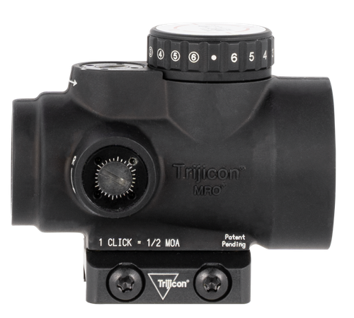Trijicon 2200051 MRO HD Matte Black 1 x 25 mm 2 MOA Red Dot/68 MOA Circle Multi Reticle Low Mount