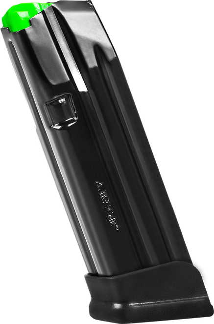 Mec-Gar MGG191800A Glock 19 18rd 9mm Luger, Black Steel/Polymer