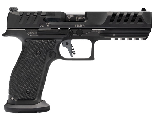 Walther Arms 2872200 PDP Match SF Full Size Frame 9mm Luger 20+1/18+1