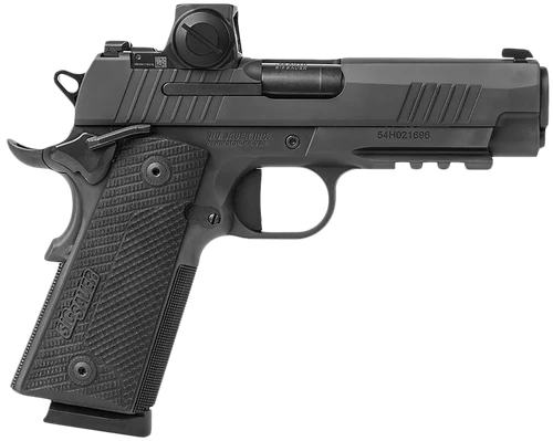 Sig Sauer 191XCA45BXR3RXX 1911 XCarry 45 ACP 8rd 4.25" Black DLC Black DLC Serrated Stainless Steel Slide Black DLC Black G10 Grip