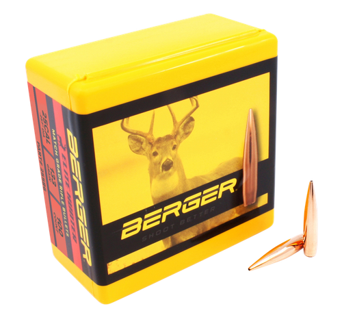 Berger Bullets 25586 Elite Hunter Outer Limits 25Cal 133gr Boat Tail 100/Box