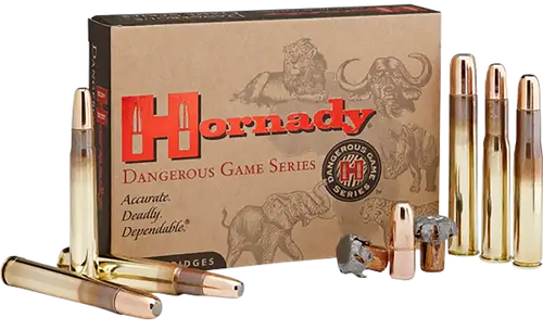 Hornady 82334 Dangerous Game  375H&HMag 300gr DGX Bonded 20 Per Box/6 Case