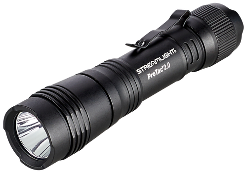 Streamlight 89000 ProTac 2.0 Flashlight  Black Anodized 100/570/2000 Lumens White LED