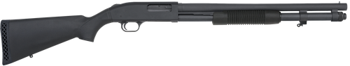 Mossberg 51660 590A1 Tactical 12 Gauge 8+1 3" 20" Heavy-Walled Barrel, Parkerized Finish, Drilled & Tapped Receiver, Mil-Spec Construction w/Metal Trigger Guard & Safety, Synthetic Stock