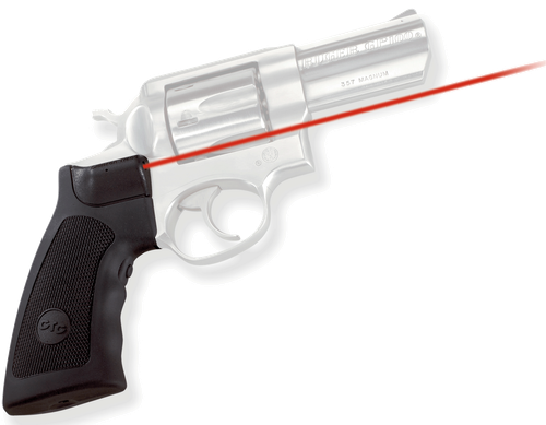 Crimson Trace 011790 Lasergrips  Fits Ruger Alaskan/GP100/Super Redhawk, Red Laser 633nM Wavelength 5mW Output, Black Polymer