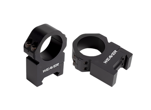 Weaver Mounts 48381 Precision  Black Aluminum 1" Tube Medium