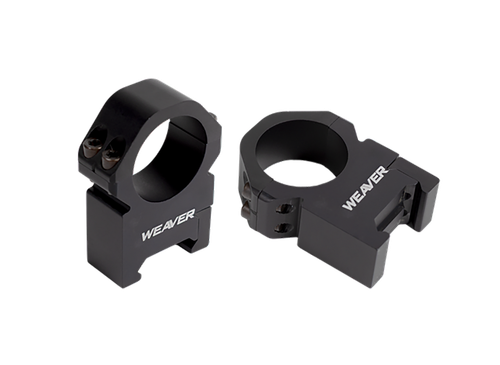 Weaver Mounts 48381 Precision  Black Aluminum 1" Tube Medium