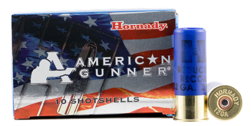 Hornady 86274 American Gunner  12 Gauge 2.75" 1 oz 00 Buck Shot 10 Per Box/ 10 Case