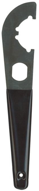Outdoor Connection BTNW28197 Buffer Tube Wrench Black Phosphate Steel M4/Car-15/Carbine Rubber Black Handle