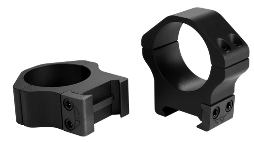 Warne 514M Horizontal Rings Maxima Matte Black 30mm Medium 0 MOA