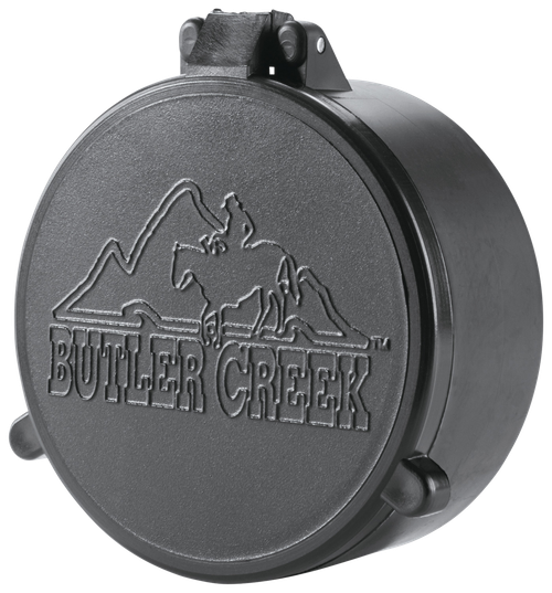 Butler Creek 30210 Flip-Open Objective Scope Cover 44.10mm Obj. Size 21 Black Polymer
