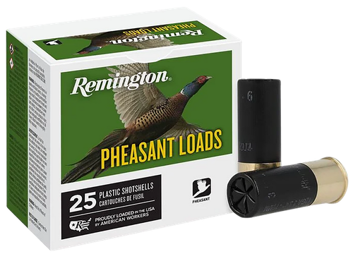 Remington Ammunition 20048 Pheasant  12Gauge 2.75" 1 1/4oz 6Shot 25 Per Box/10 Case