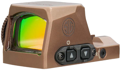 Sig Sauer Electro-Optics SORX1002 Romeo-X Pro Flat Dark Earth 1 x 24 mm 2 MOA Red Dot/32 MOA Circle
