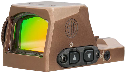 Sig Sauer Electro-Optics SORX1002 Romeo-X Pro Flat Dark Earth 1 x 24 mm 2 MOA Red Dot/32 MOA Circle