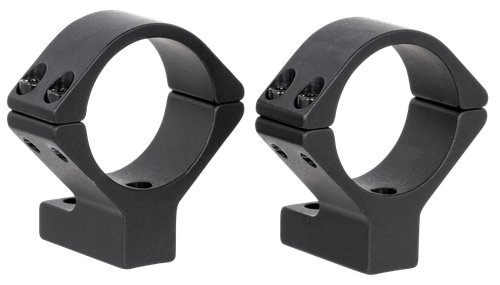 Talley 740759 Scope Mount/Ring Combo  Black Anodized Aluminum 30mm Tube Tikka T1/T1X Medium Rings 0 MOA