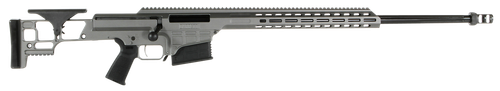 Barrett 18504 MRAD  338 Lapua Mag 26" 10+1 Tungsten Gray Cerakote Tungsten Gray Fixed Adjustable Comb Stock Black Polymer Grip Right Hand
