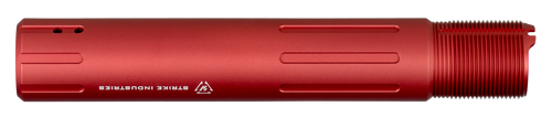 Strike ARCARPRESLICKRED Receiver Extension Tube  AR Pistol Platform Red Anodized Aluminum AR Carbine
