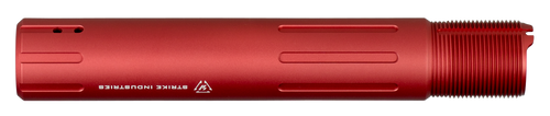 Strike ARCARPRESLICKRED Receiver Extension Tube  AR Pistol Platform Red Anodized Aluminum AR Carbine