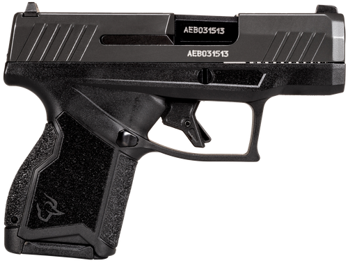 Taurus 1GX4M93GR GX4  Micro-Compact 9mm Luger 11+1/13+1 3.06" Black Steel Barrel/Gray Serrated Slide/ Gray Stainless Steel Frame/ Black Polymer w/Interchangeable Backstrap Grips Right Hand
