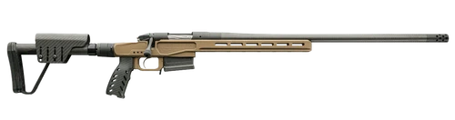 Bergara Rifles BPR3722CM Premier MgLite Full Size 22 Creedmoor 5+1 20" Carbon Fiber CURE Carbon Fiber Barrel, Graphite Black Cerakote Steel Receiver, Flat Dark Earth XLR  Folding Chassis