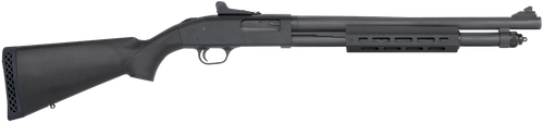 Mossberg 50765 590A1 Tactical 12 Gauge 3" 6+1 18.50" Cylinder Bore Barrel Black Parkerized Rec with Ghost Ring Sight Black Synthetic Stock Right Hand Includes M-LOK Handguard