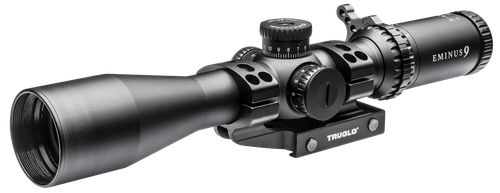 TruGlo TG-8539TLR Eminus  Black Anodized 3-9x42mm 30mm Tube Dual Illuminated (Green/Red)TacPlex MOA Reticle